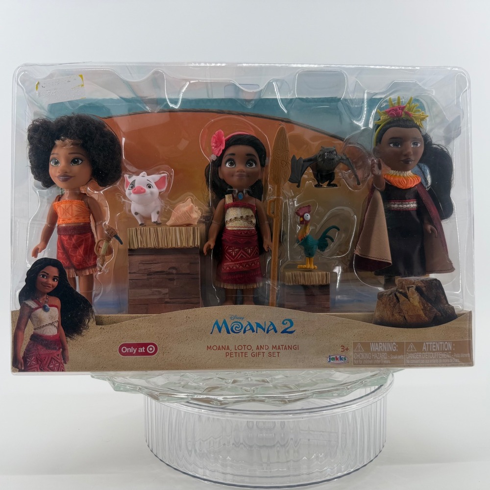 Disney Moana 2 Moana Loto and‎ Matangi Petite Gift Set Target Exclusive NIB